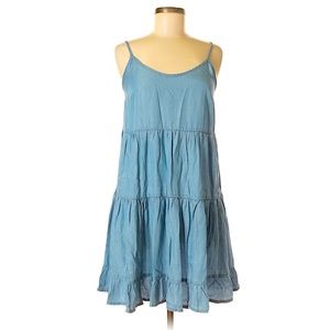Light Blue Babydoll Dress